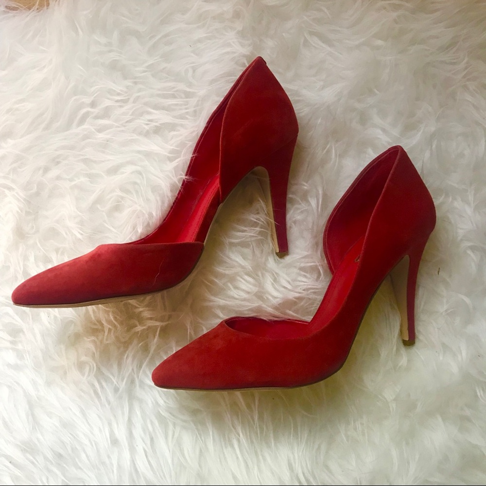 Red BCBGeneration Heels